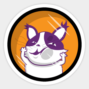 Cat T-Shirt Sticker